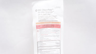 BD 930815NS ChloraPrep Hi-Lite Orange Applicator 26mL